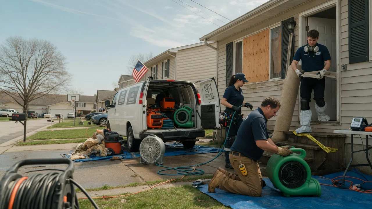 Water Damage Restoration in Rochester, MI near me